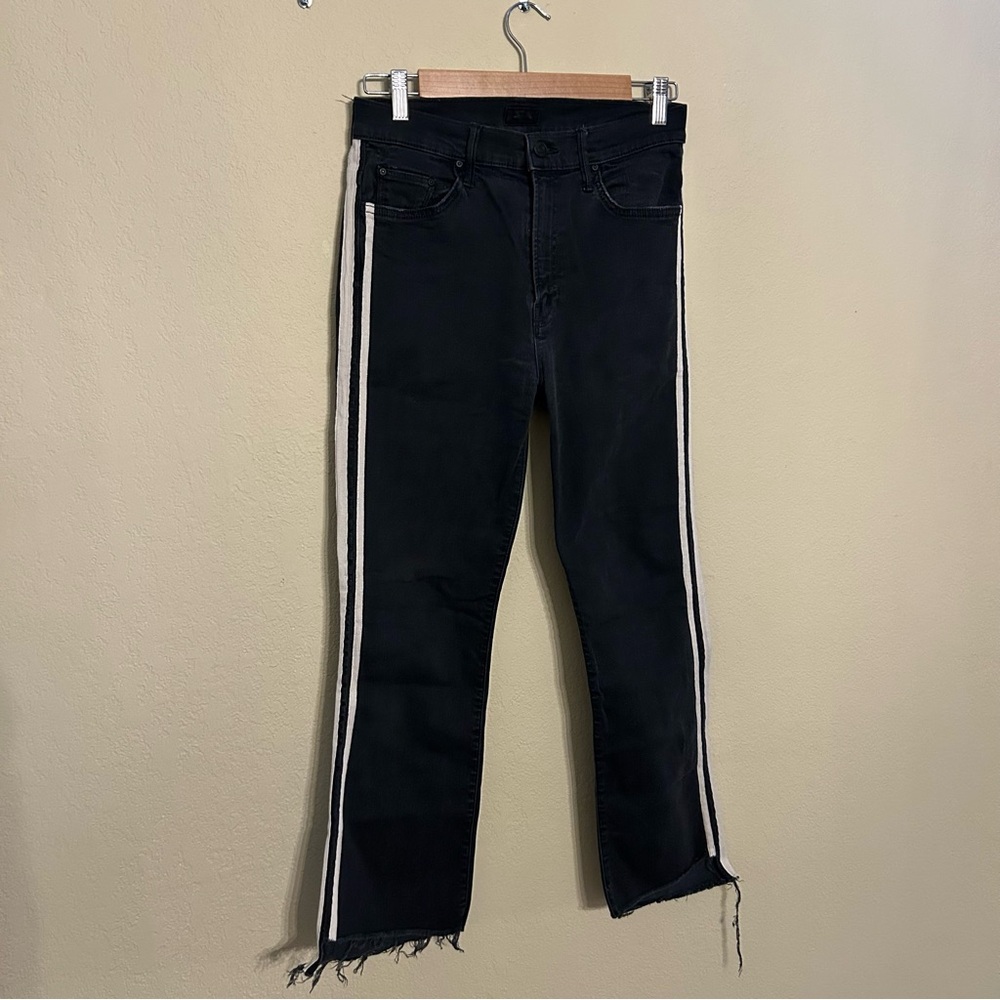 MOTHER Charcoal Denim Jeans